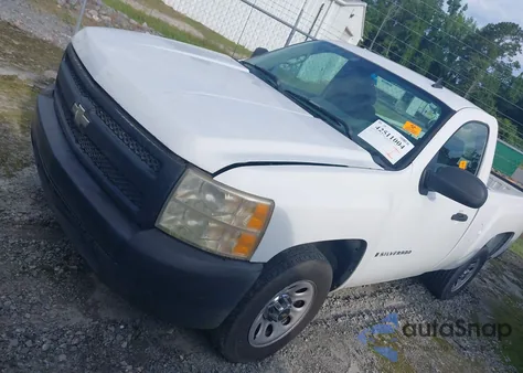 2007 Chevrolet Silverado 1500 Work Truck из США, поврежденный, VIN 1GCEC14X77Z602135